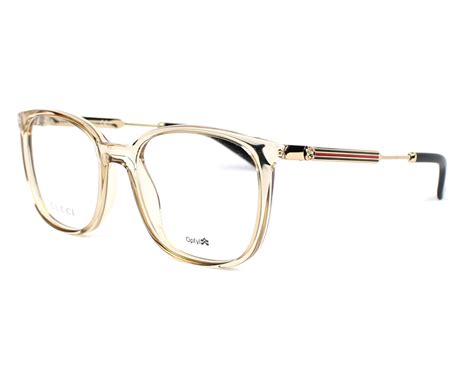 lunette de vue gucci rectangulaire|lunette Gucci transparente.